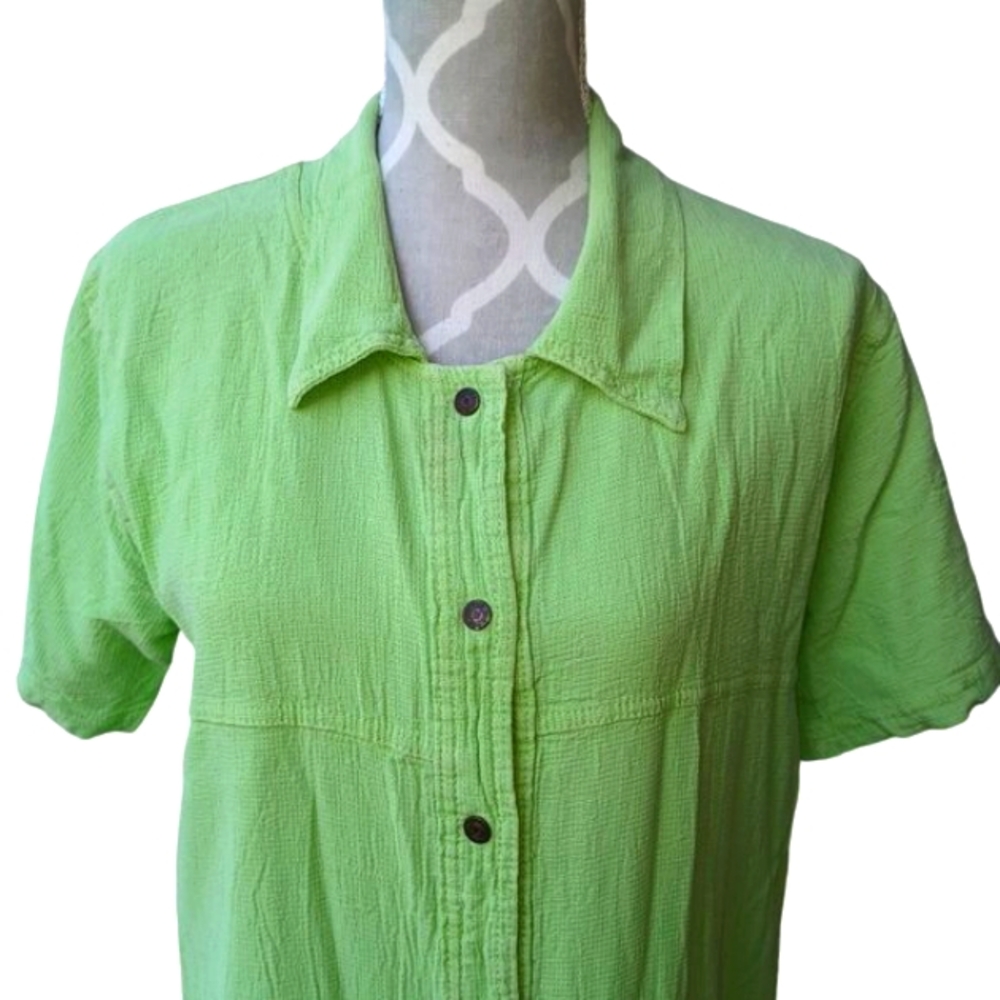 L Dress Caribbean Cotton Resort Collection - resort cruise vacation (4574